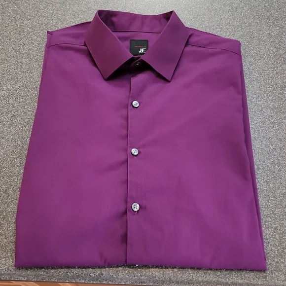 Men's long sleeve modern fit dress shirt - Picture 2 of 2